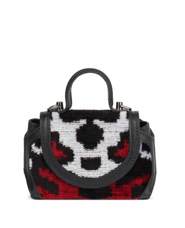 Шелковая (Бахмаль) Сумочка RUBRA SYNCTA! (Бордовая синкопа) Bebe_RUBRA SYNCTA!